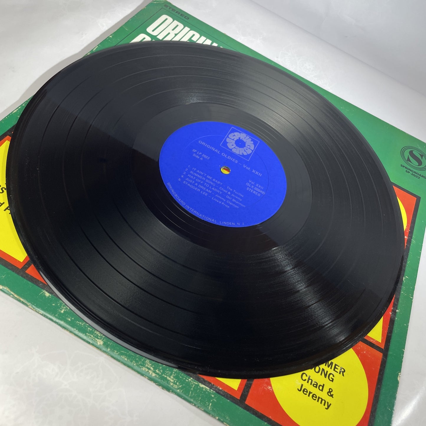 Original Oldies Vol 22 LP Springboard Vinyl Rock Soul RnB Compilation VG Rare