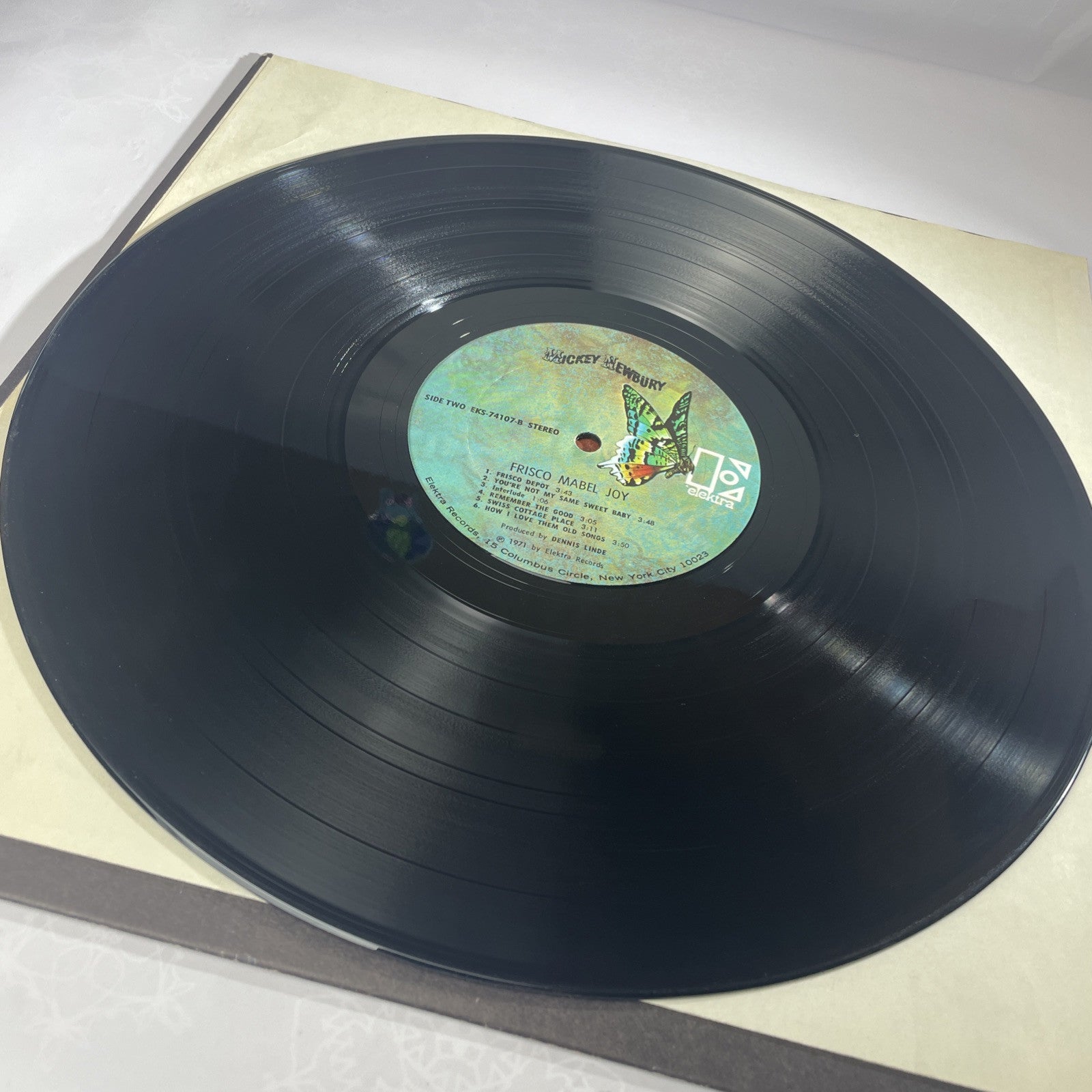 Mickey Newbury - Frisco Mabel Joy Vinyl LP Clean! VG++ FULLY TESTED