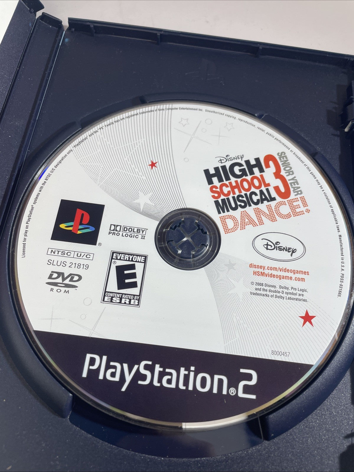 High School Musical 3: Senior Year Dance (Sony Playstation 2) PS2 Complete CIB 
