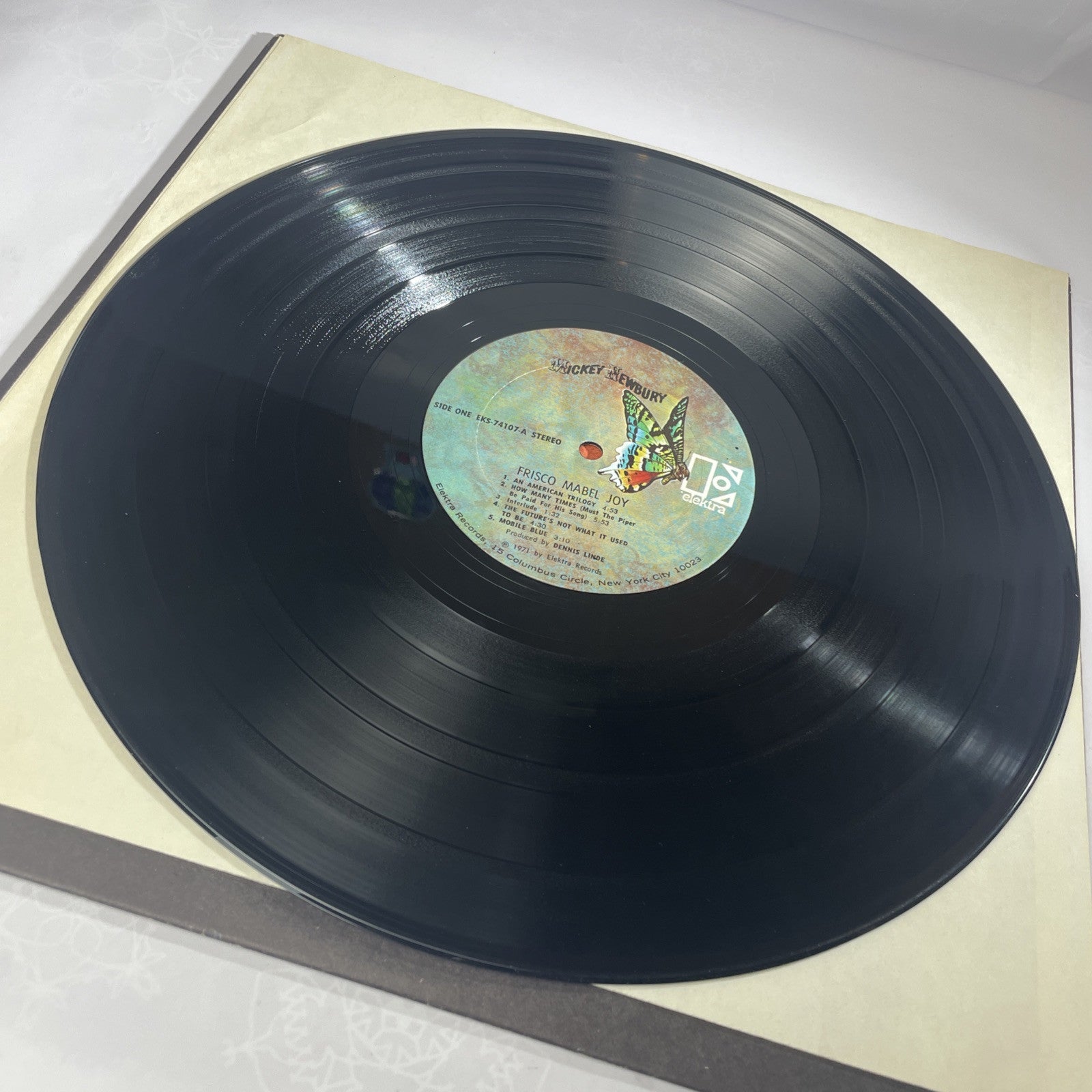 Mickey Newbury - Frisco Mabel Joy Vinyl LP Clean! VG++ FULLY TESTED
