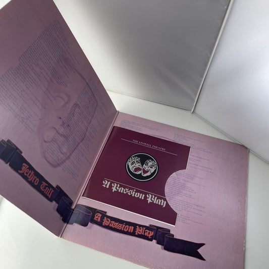 Jethro Tull “A Passion Play” CHR 1040 Chrysalis Records &Booklet Gatefold 12” LP