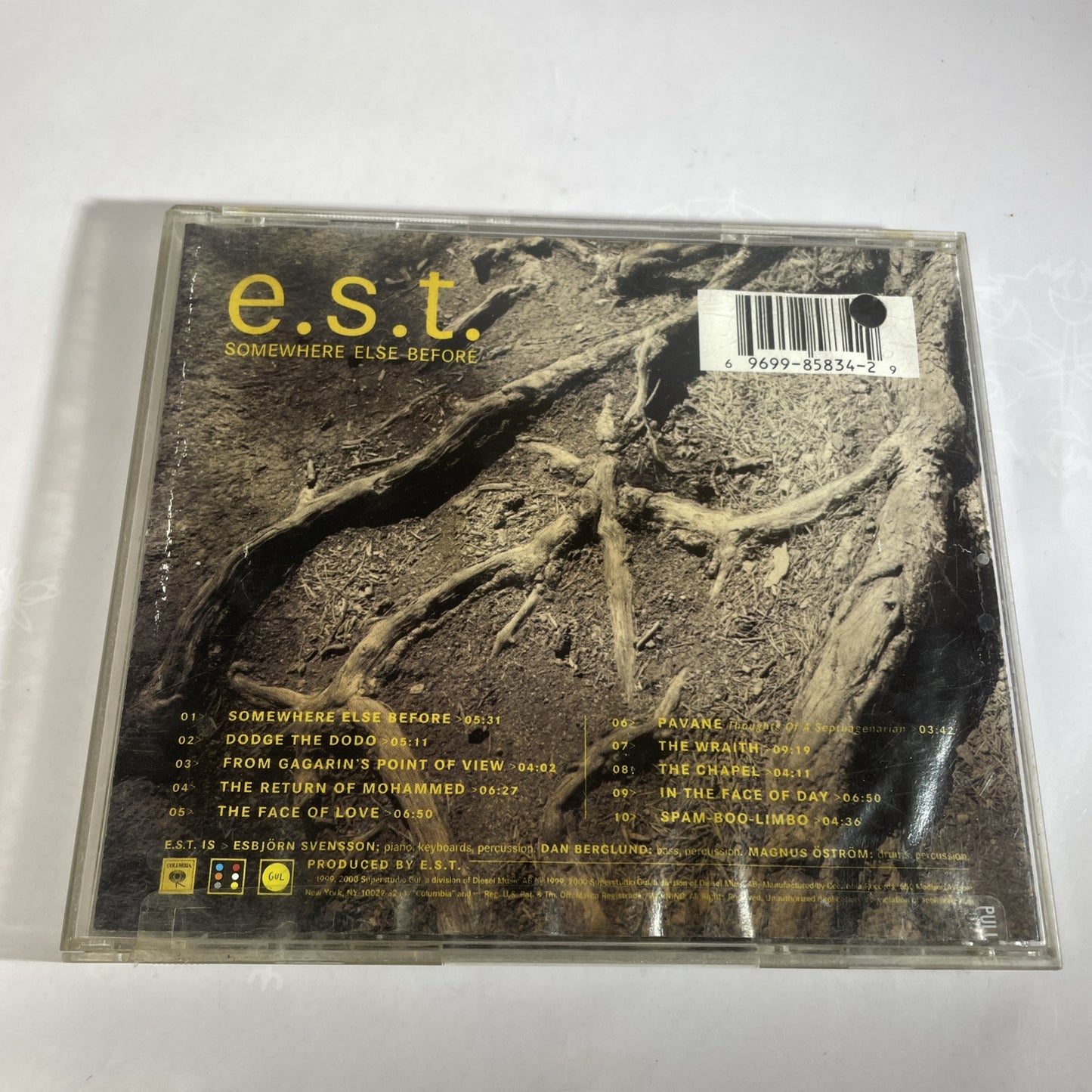EST : SOMEWHERE ELSE BEFORE (CD) Obscure 90s Music Y2k 00s Svensson