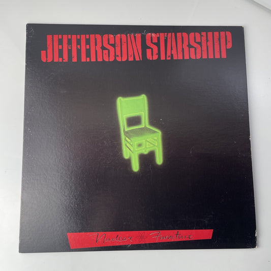 Jefferson Starship ‎– Nuclear Furniture - 1984 Grunt BXL1-4921 Rock Vinyl LP VG
