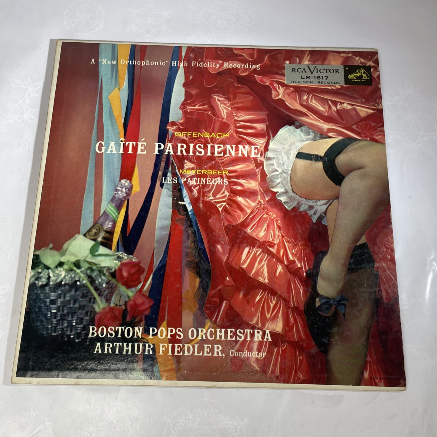 [CLASSICAL]~EXC LP~OFFENBACH~MEYERBEER~BOSTON POPS~Gaite Parisienne~Les Patineur