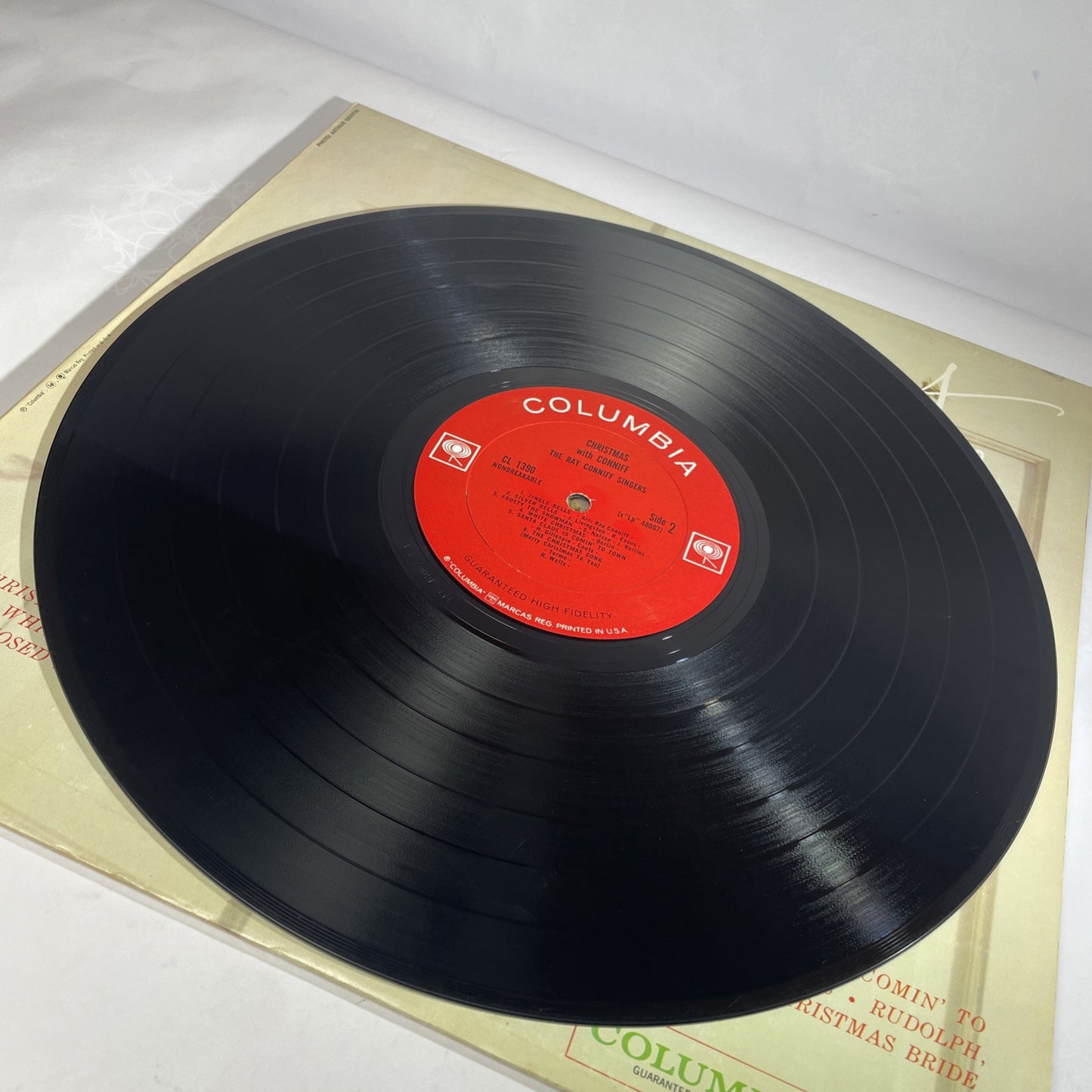 CHRISTMAS WITH CONNIFF RAY CONNIFF No Inner COLUMBIA RECORDS VINYL LP CS 8185