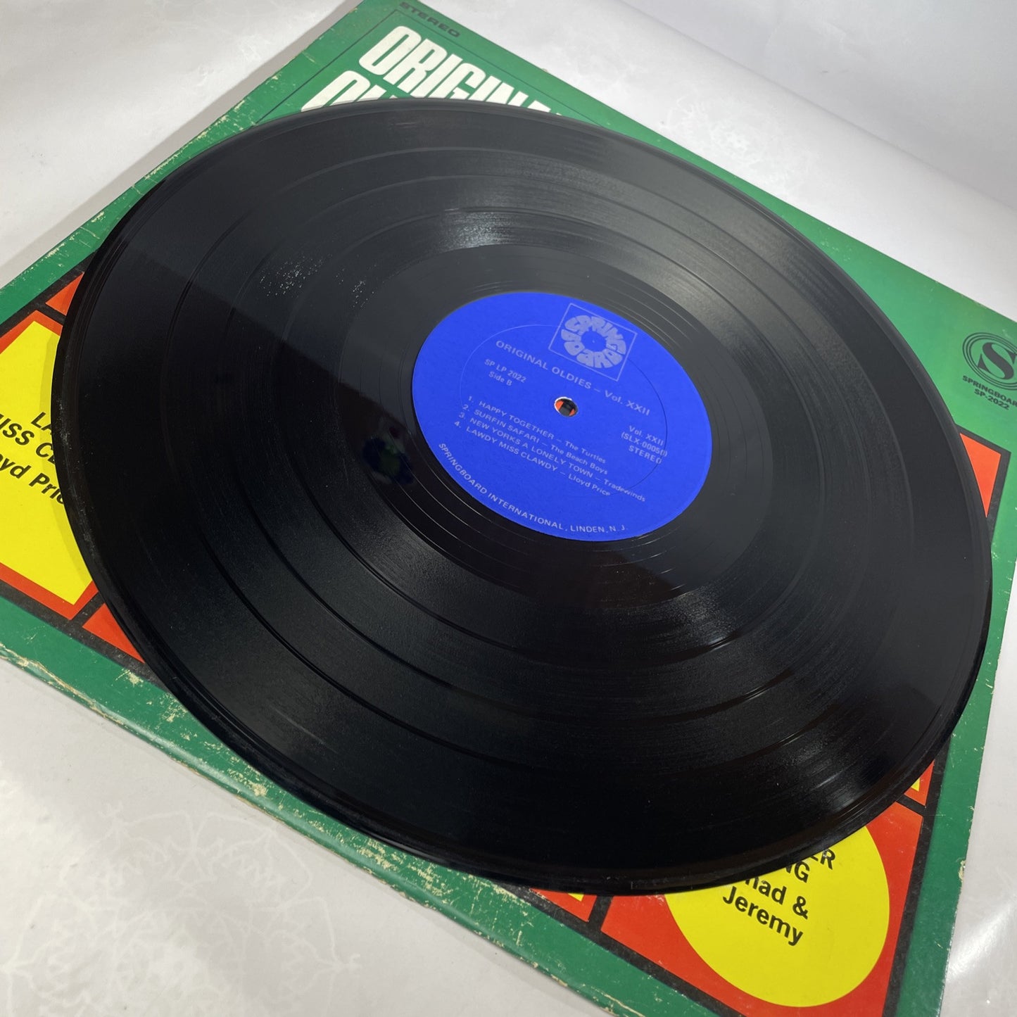 Original Oldies Vol 22 LP Springboard Vinyl Rock Soul RnB Compilation VG Rare