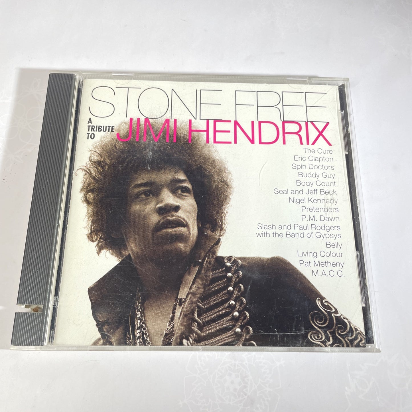 Stone Free A Tribute to Jimi Hendrix By Various Artists 1993 CD🎶 Rare Retro