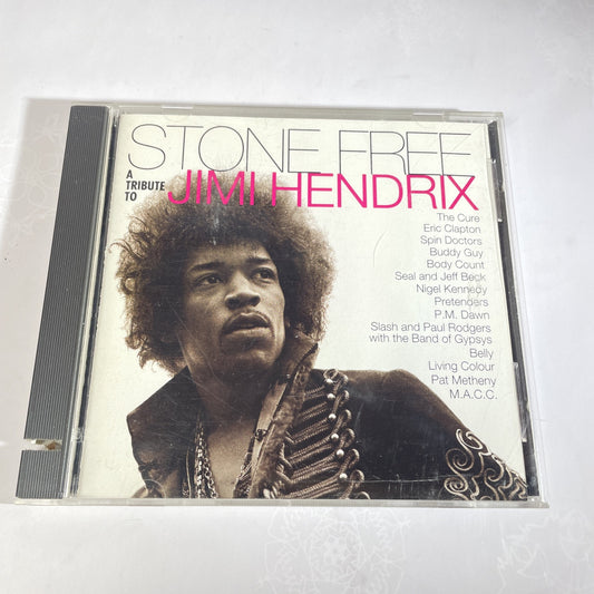 Stone Free A Tribute to Jimi Hendrix By Various Artists 1993 CD🎶 Rare Retro