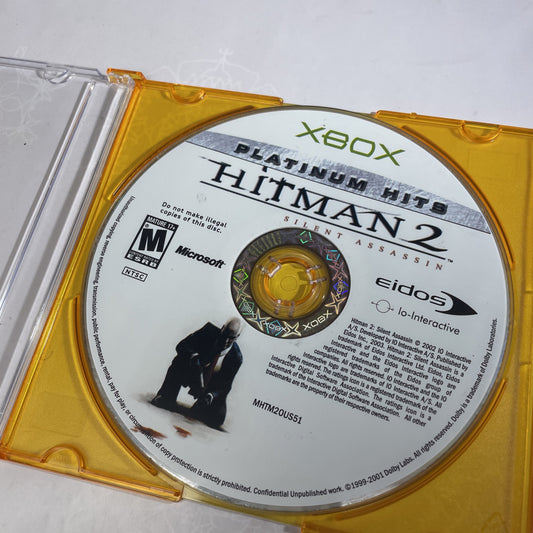 Hitman 2: Silent Assassin (Microsoft Xbox, 2003) Game Disc ONLY - Tested