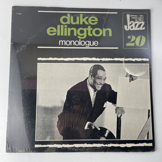 DUKE ELLINGTON Monologue - CBS P 13293 SEALED New Vintage Jazz Music