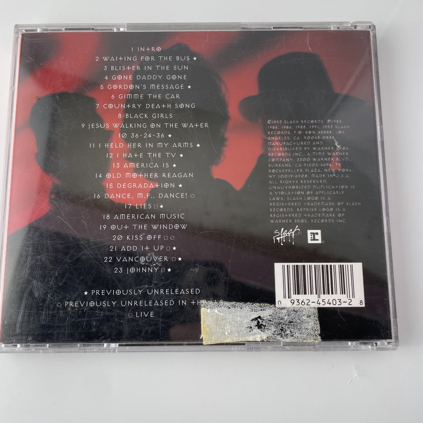 Add It Up (1981-1993) by Violent Femmes (CD, Sep-1993, Slash Records)