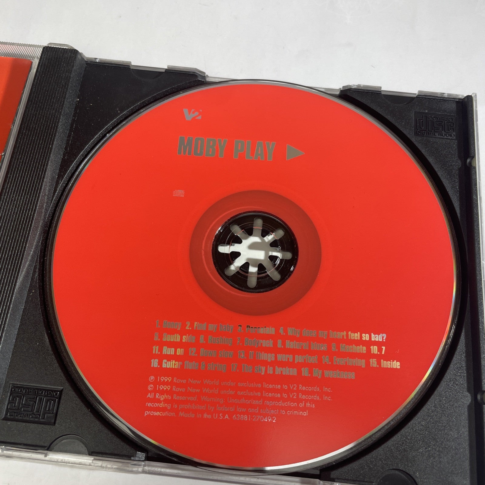 Moby – Play (CD, used)