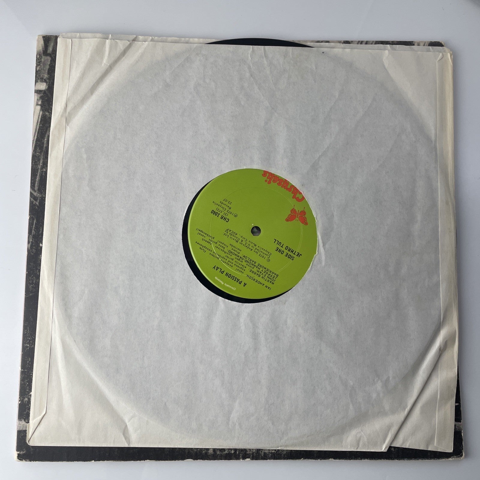 Jethro Tull “A Passion Play” CHR 1040 Chrysalis Records &Booklet Gatefold 12” LP