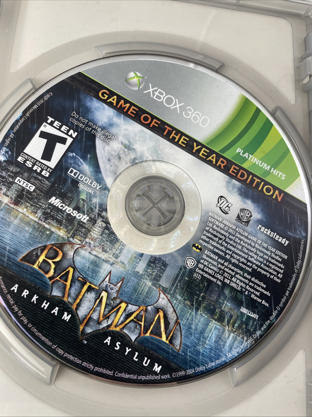 Batman: Arkham Asylum: Game of the Year - Microsoft Xbox 360