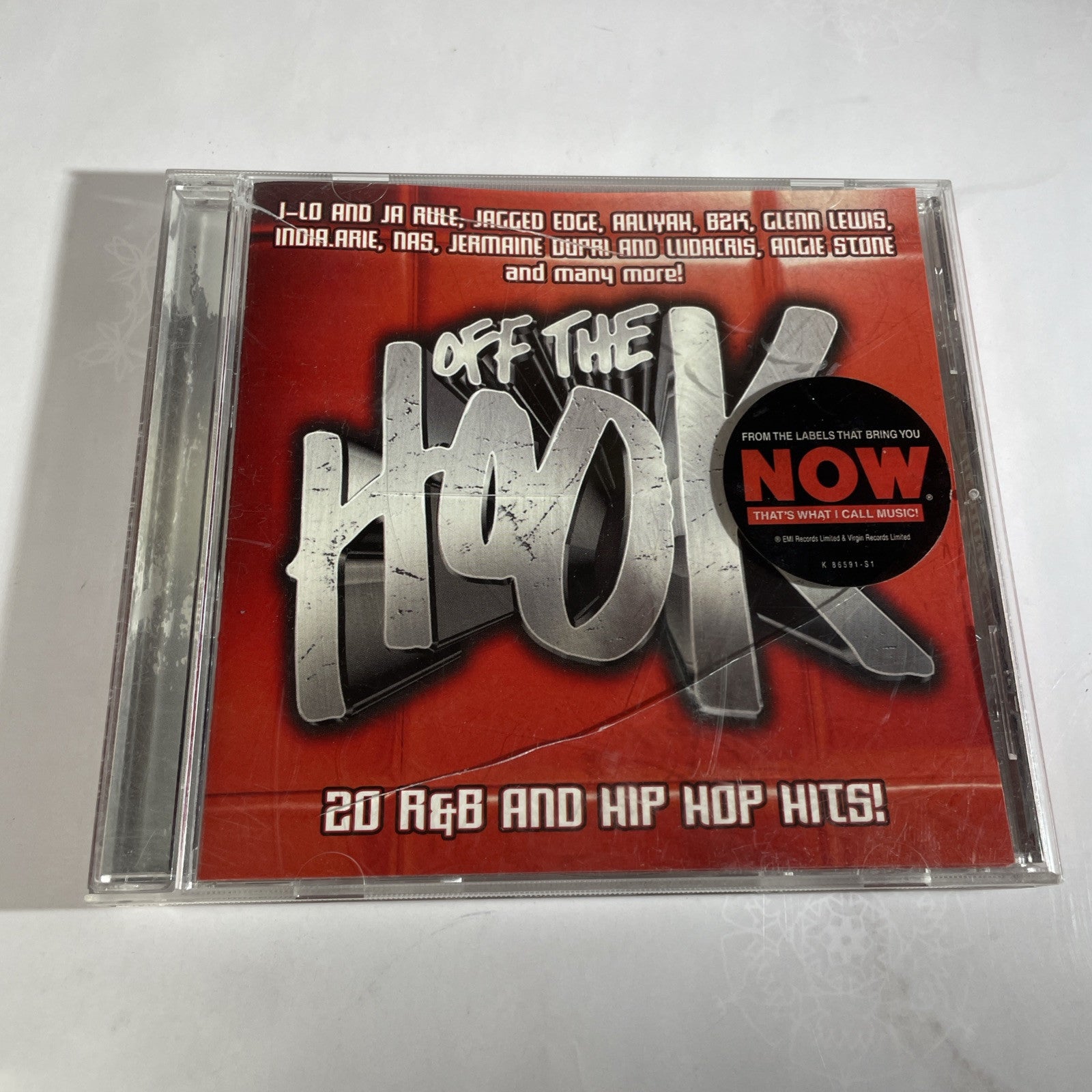 Off The Hook (CD, US, 2002, Sony) AQ126 OOP J-Lo, Nas, B2K R&b Rap