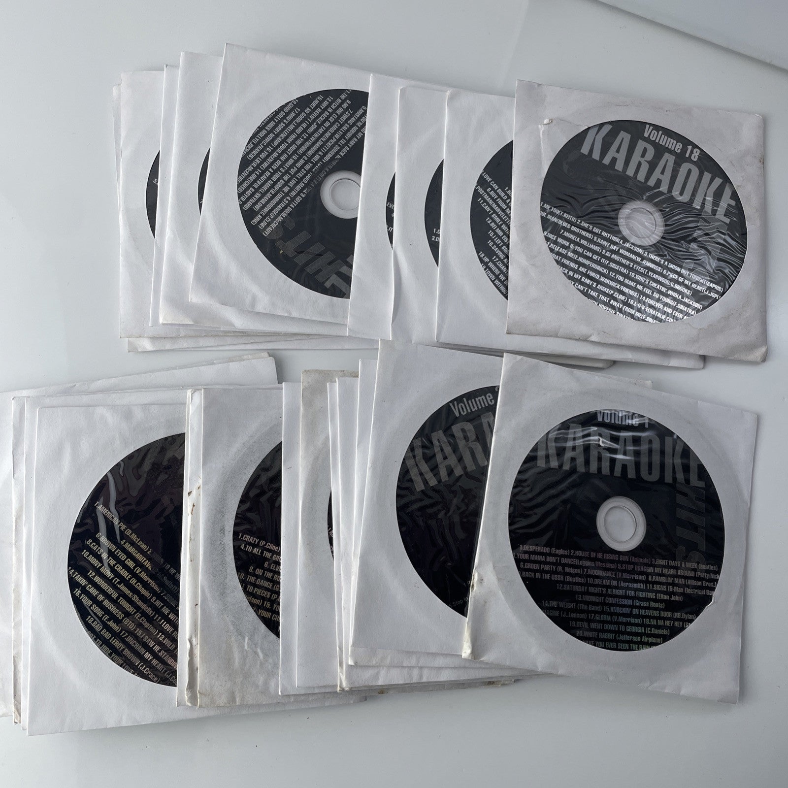 500 Song KARAOKE HITS Volume 1-27 Missing 9!! CDG Country Pop Oldies R&B CDs