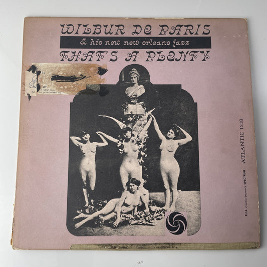Wilbur De Paris That's A Plenty LP Atlantic 1318 VG 1960 US pressing Rare Scarce