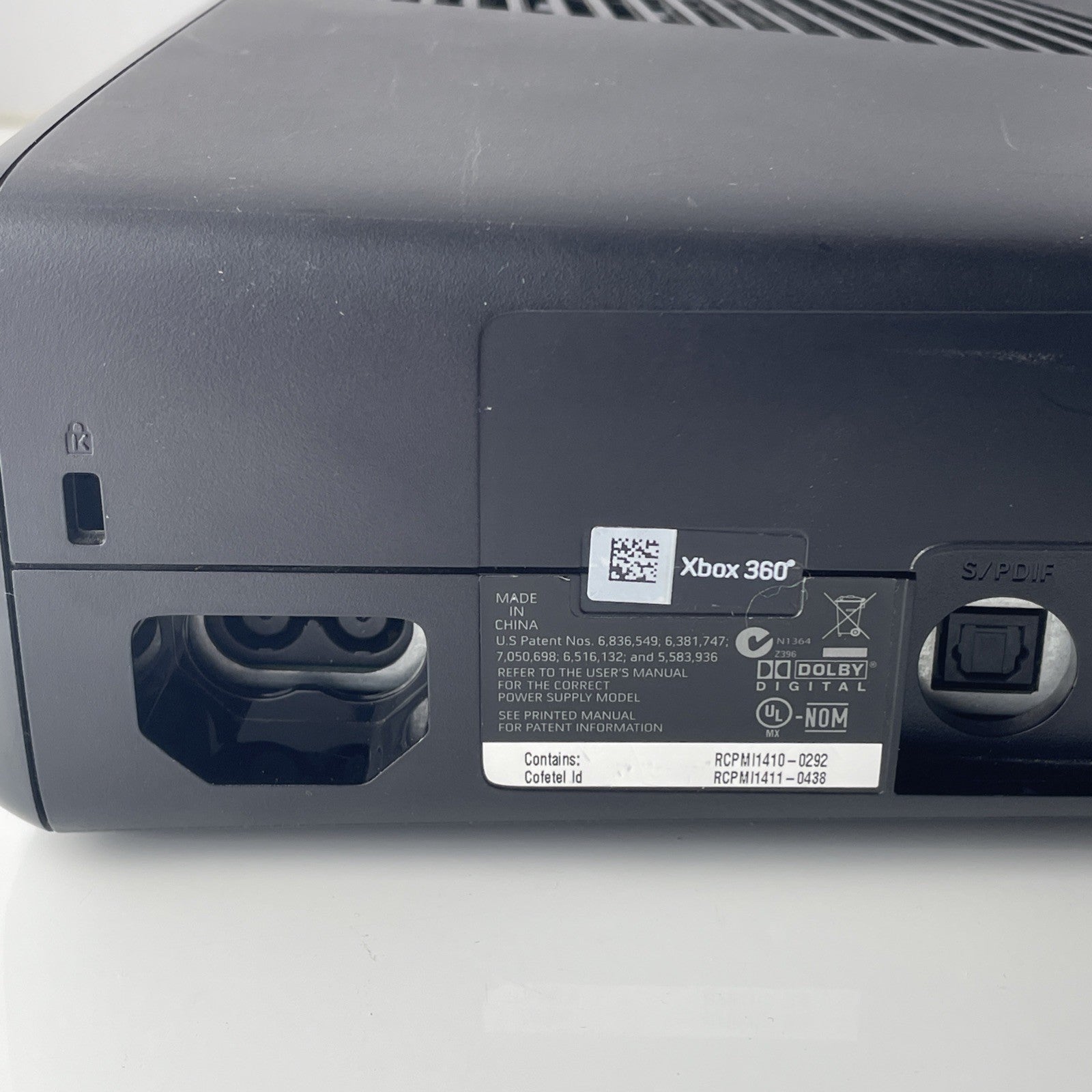 Microsoft Xbox 360 S MODEL 1439 -Controller NO HDD HARD DRIVE. Tested Working