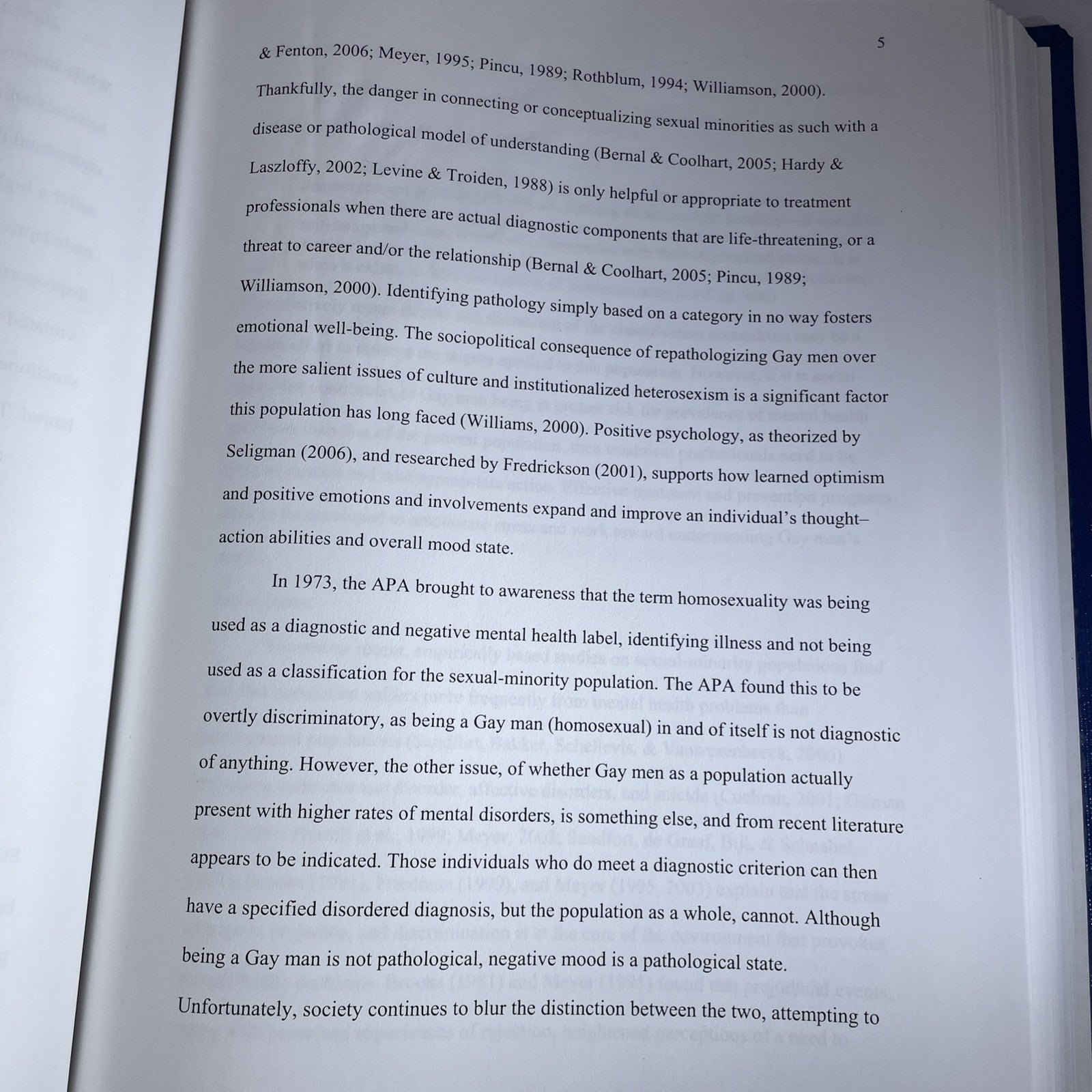Dissertation Book 2009 Argosy California College Healthy Behavior Gay Male Study