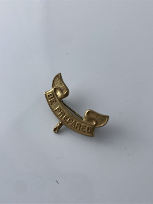 Boy Scouts Of America BE PREPARED SCROLL Pin Pat