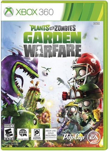 Plants vs. Zombies Garden Warfare Xbox 360 Game 2014 Microsoft NTSC Used 
