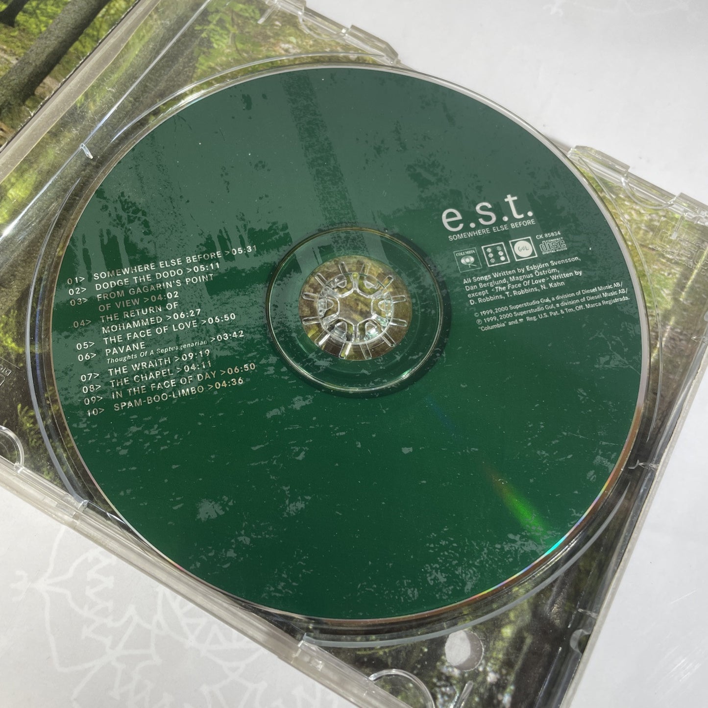 EST : SOMEWHERE ELSE BEFORE (CD) Obscure 90s Music Y2k 00s Svensson