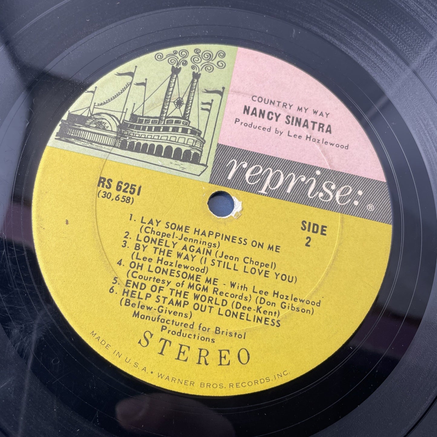 Nancy Sinatra & Lee Hazlewood Country,  my way Reprise RS 6251 orig 1967 1st