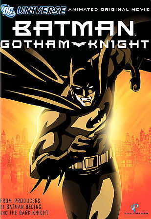 Batman - Gotham Knight (DVD, 2008, Standard Edition) Blockbuster Case! Rare