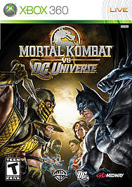 Mortal Kombat Vs. DC Universe Platinum Hits - Microsoft Xbox 360 Authentic