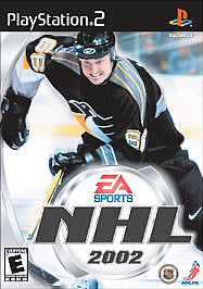 NHL 2002 PlayStation 2 PS2 Complete In Box CIB See Pics Outside Box Damaged