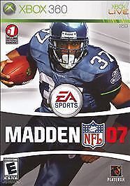 Madden NFL 07 Video Game For Xbox 360 Tested & Working