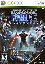 Star Wars: The Force Unleashed (Xbox 360, 2008) Tested Working **No Manual**
