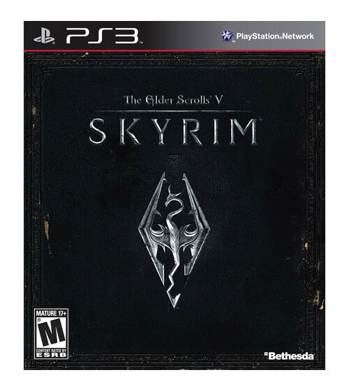 The Elder Scrolls V Skyrim  (Playstation 3 PS3, 2013) Good Condition