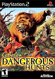 Cabela's Dangerous Hunts Sony Playstation 2 CIB Tested And Works Free Shipping 