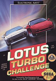 Lotus Turbo Challenge (Sega Genesis 1992) Case And Game Only- Tested