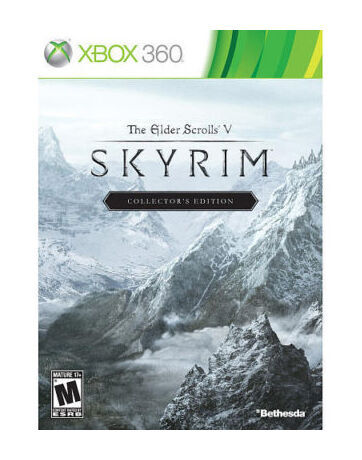 The Elder Scrolls V: Skyrim (Microsoft Xbox 360, 2011) No Manual