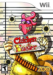Chicken Blaster Nintendo Wii Tested and Working with Manual
