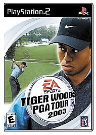 Tiger Woods PGA Tour 2003 for Playstation 2 PS2 Complete Fast Shipping