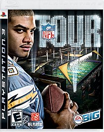 NFL Tour (Sony PlayStation 3, 2008) CIB W Rare Blockbuster Hype Stickers