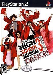 High School Musical 3: Senior Year Dance (Sony Playstation 2) PS2 Complete CIB 