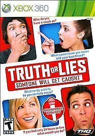Truth or Lies (Microsoft Xbox 360, 2010) Complete Tested Obscure Game
