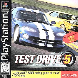 Test Drive 5 (Sony PlayStation 1, 1998) - COMPLETE, TESTED