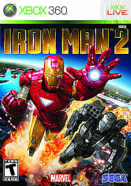 Rare Walmart Exclusive Iron Man 2 (Microsoft Xbox 360, 2010)Complete W/Manual