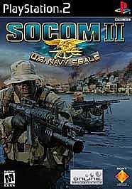 PS2 SOCOM: U.S. Navy SEALs (Sony PlayStation 2, 2002) TESTED & WORKING